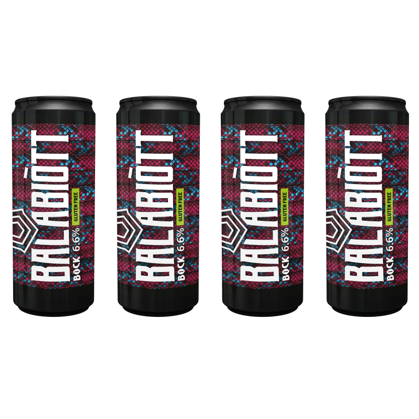 4 LATTINE S-BROCK 33 cl - Gluten free